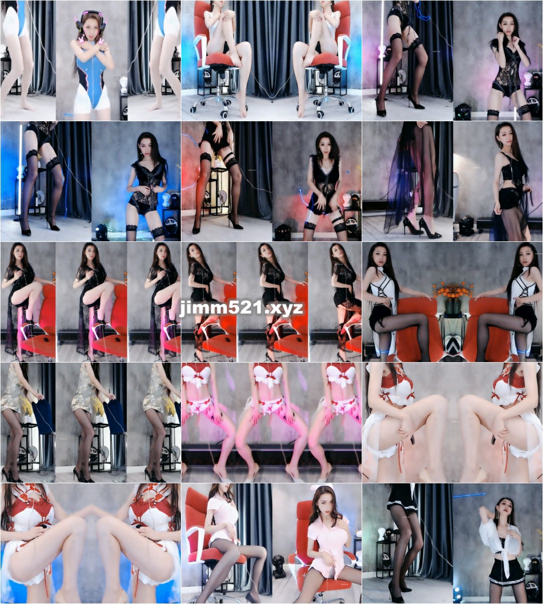 【斗鱼主播】酥念儿 飞机群（66V）