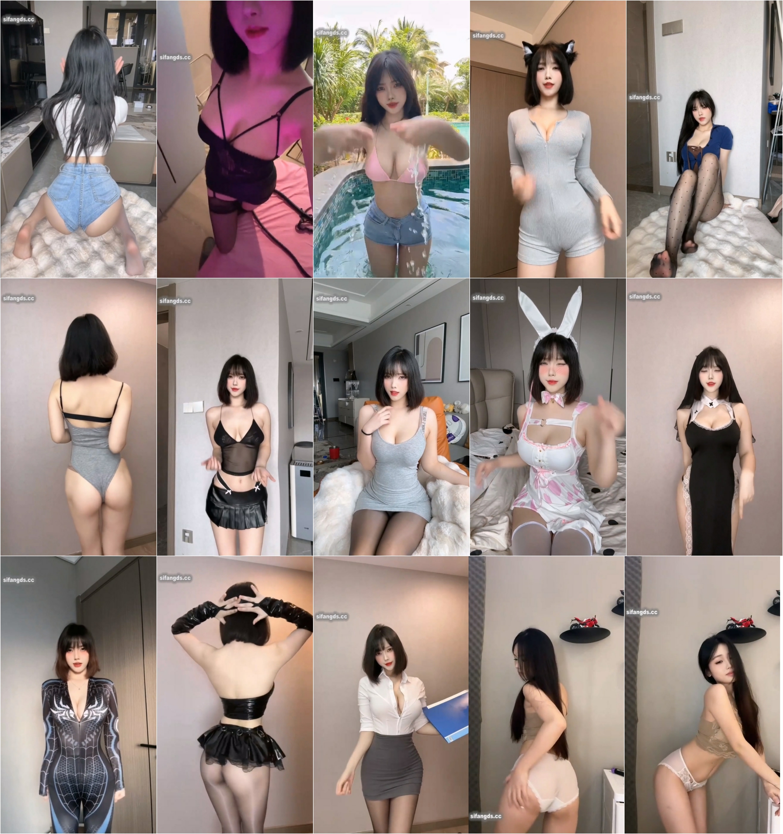 【快手】娇妻ting、琳铛主播定制（33v）