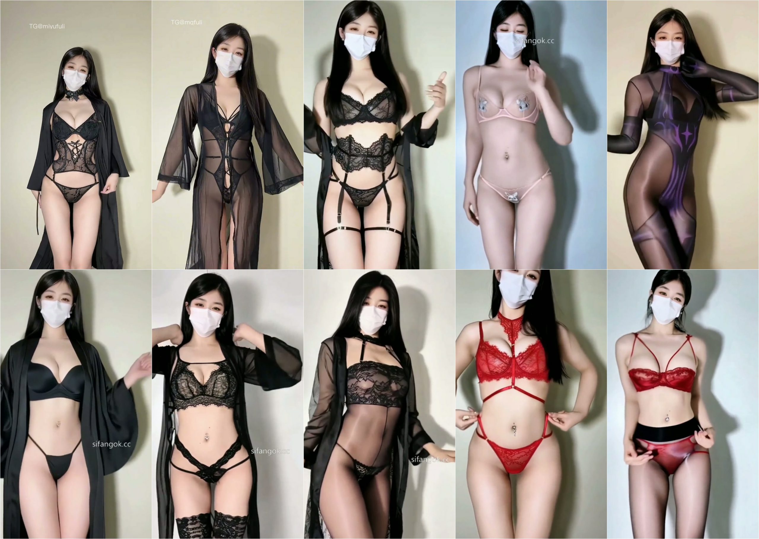 【抖音】极品小姨  花式情趣漫舞（15V）